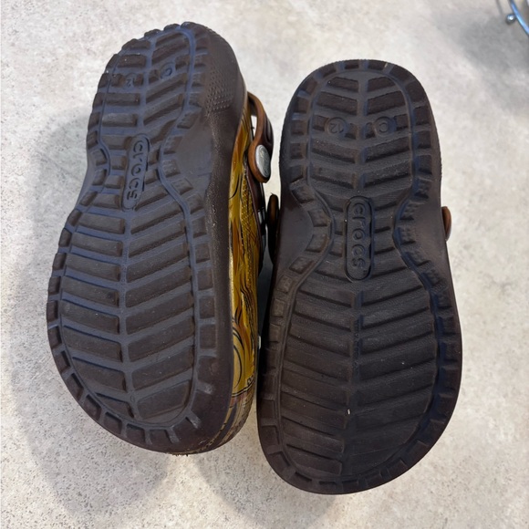 Kids Chewbacca Lined Crocs Star X Wars shoes 12 Child boys girls - Picture 8 of 8